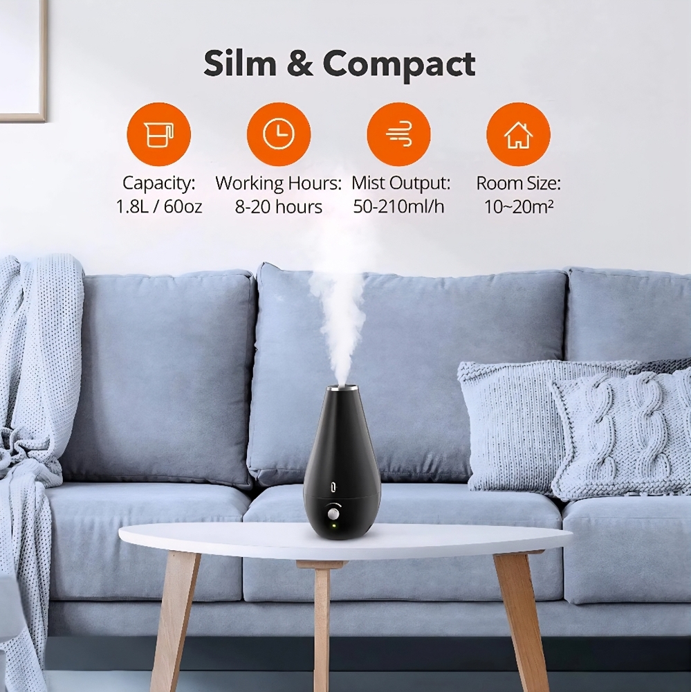 TAOTRONICS Black Humidifier - Picture 9 of 9